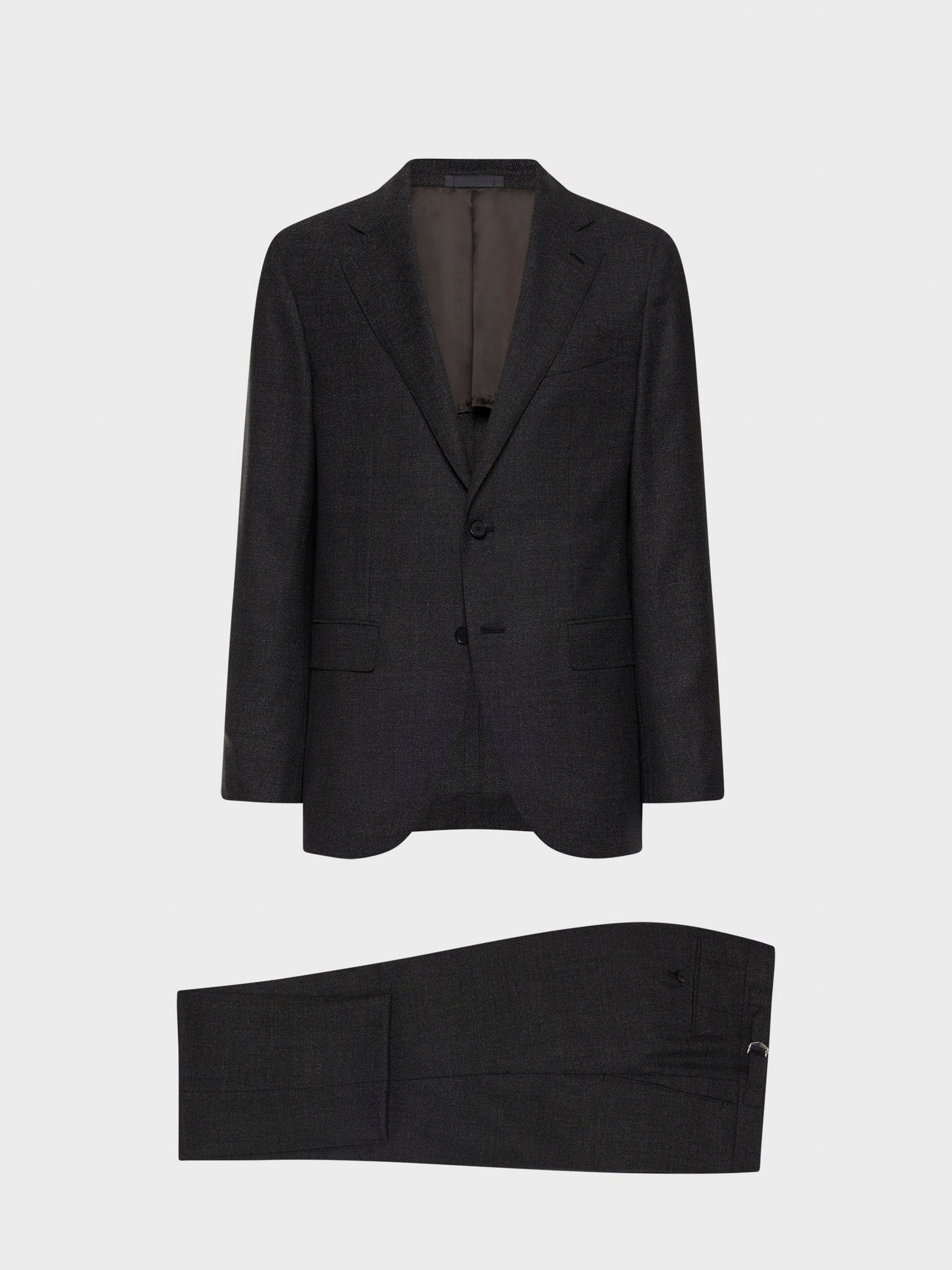 Caruso Menswear Abbigliamento Uomo Abito aida monopetto in lana 130s marrone drop 7R still