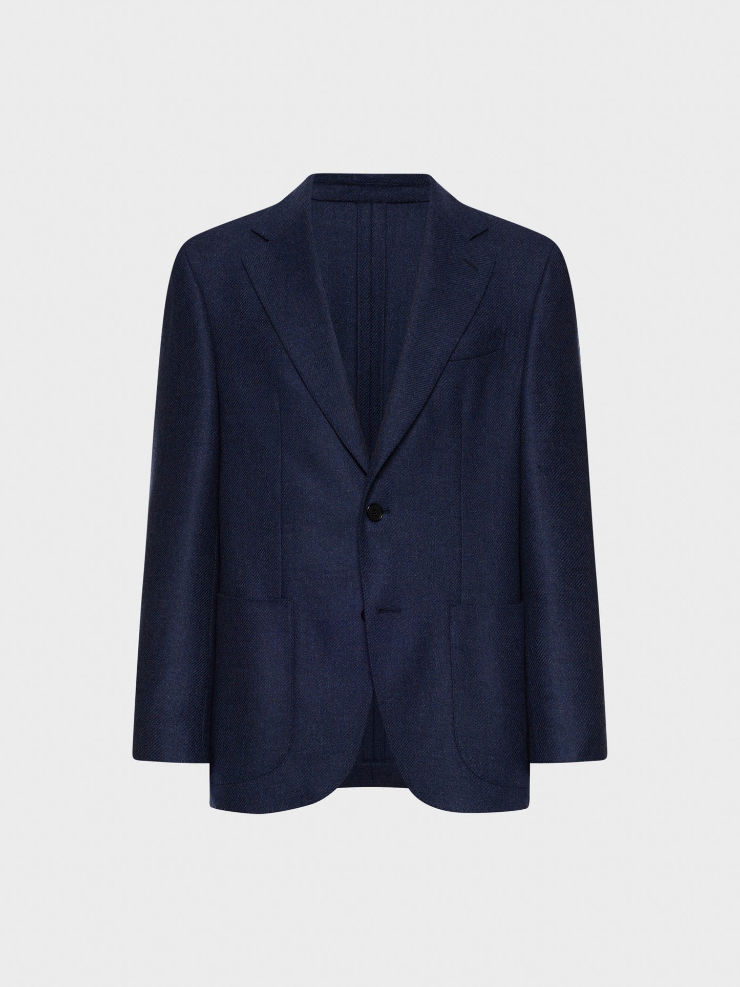 Caruso Menswear Abbigliamento Uomo Giacca butterfly in lana cashmere blu still
