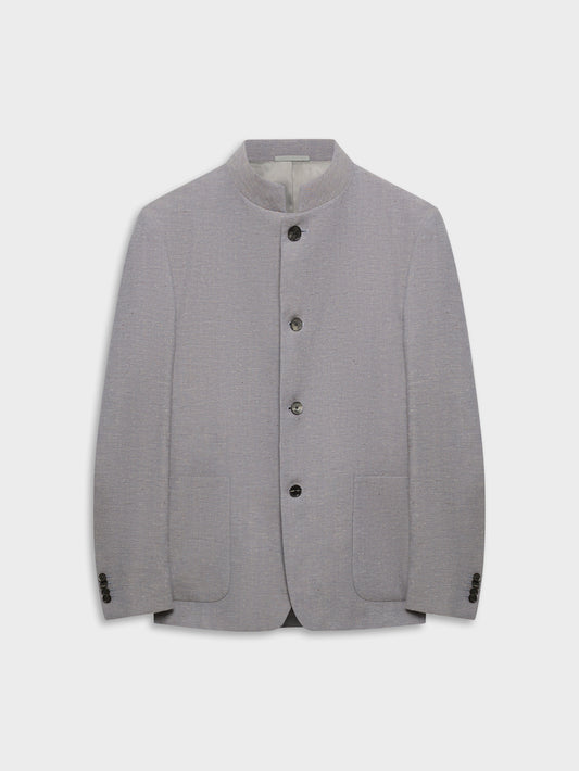 Caruso Menswear Abbigliamento Uomo Giacche Giacca favorita in lana cotone seta bluette look 1