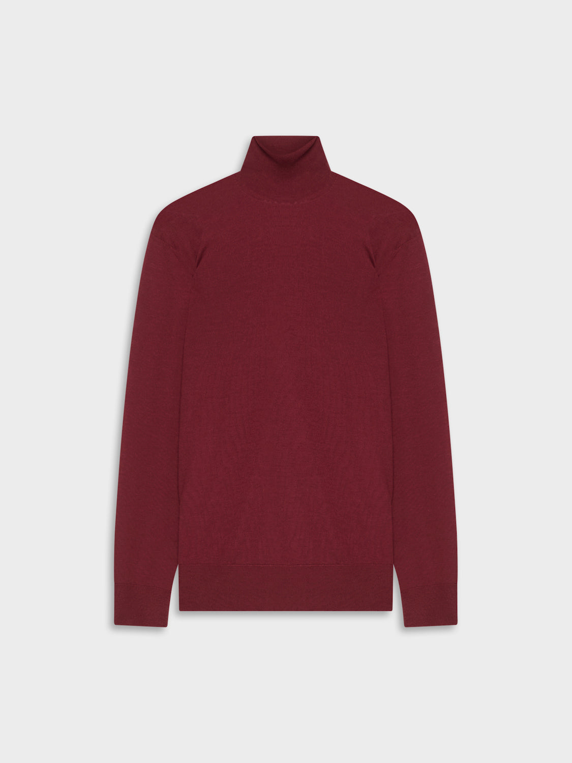 Caruso Menswear Abbigliamento Uomo Maglieria Dolcevita in lana, seta e cashmere rosso look 2