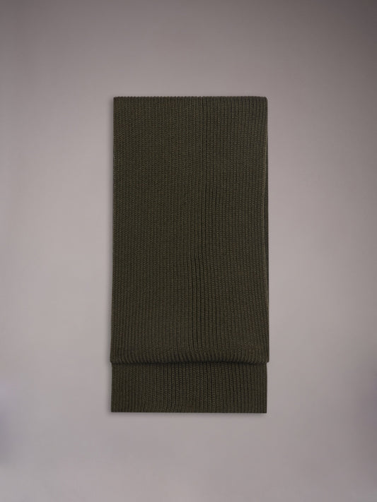 Sciarpa in lana verde