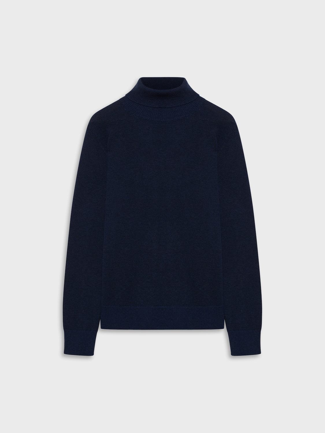 Caruso Menswear Abbigliamento Uomo Maglieria Dolcevita in lana babywool blu look 2