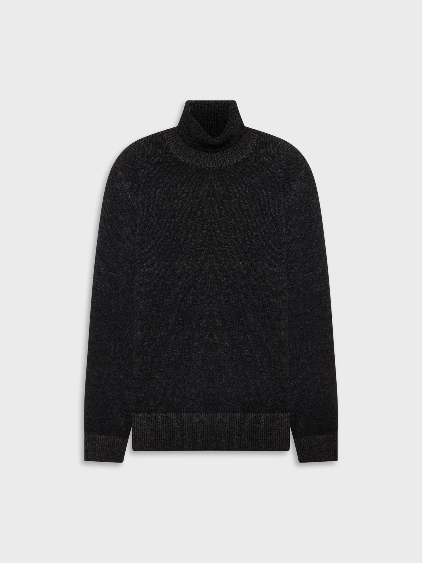 Caruso Menswear Abbigliamento Uomo Maglieria Dolcevita in lana babywool grigio look 2