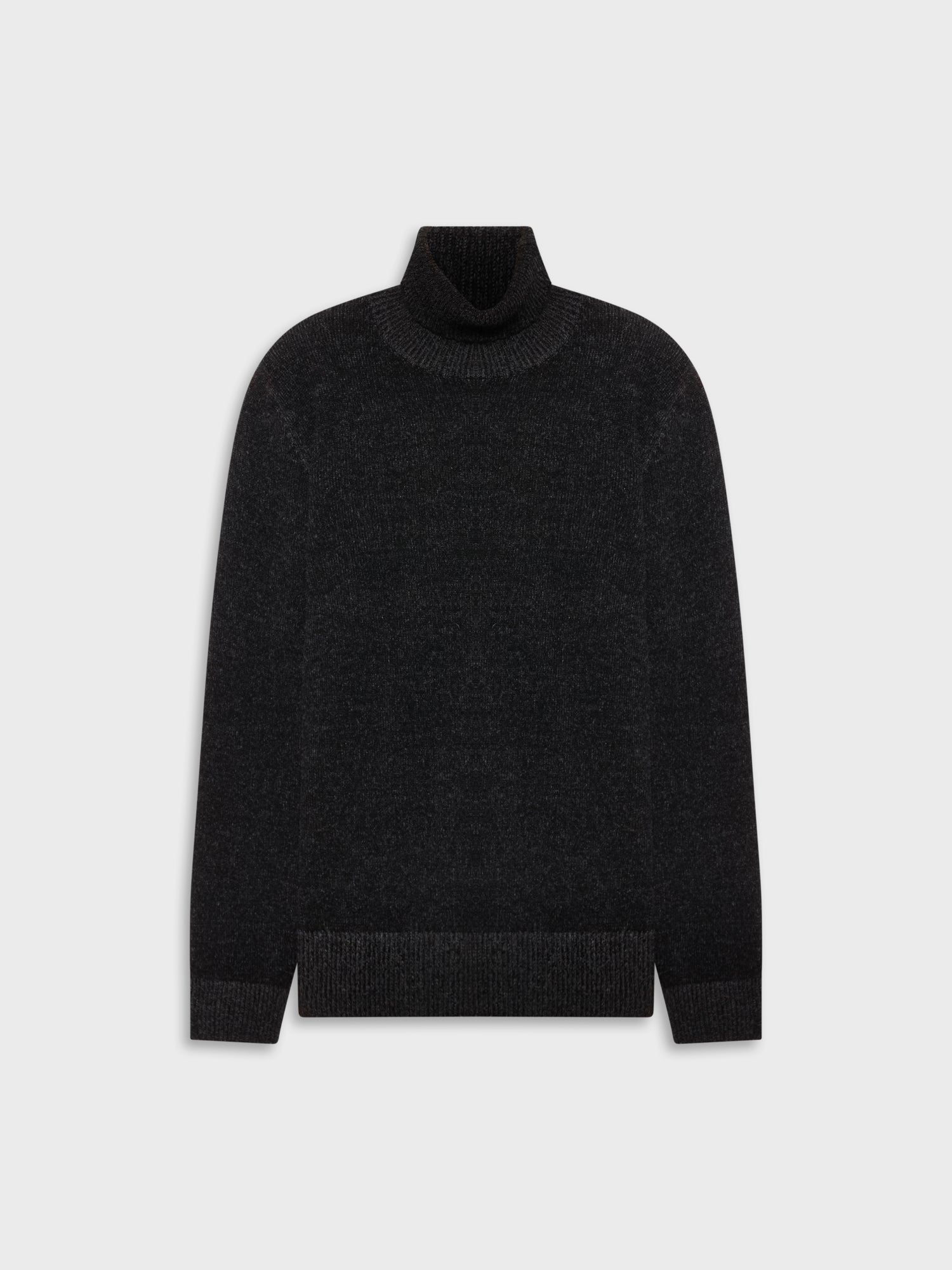Caruso Menswear Abbigliamento Uomo Maglieria Dolcevita in lana babywool grigio look 2