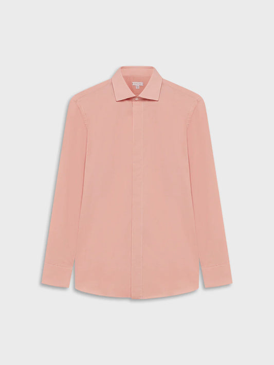 Camicia in cotone rosa