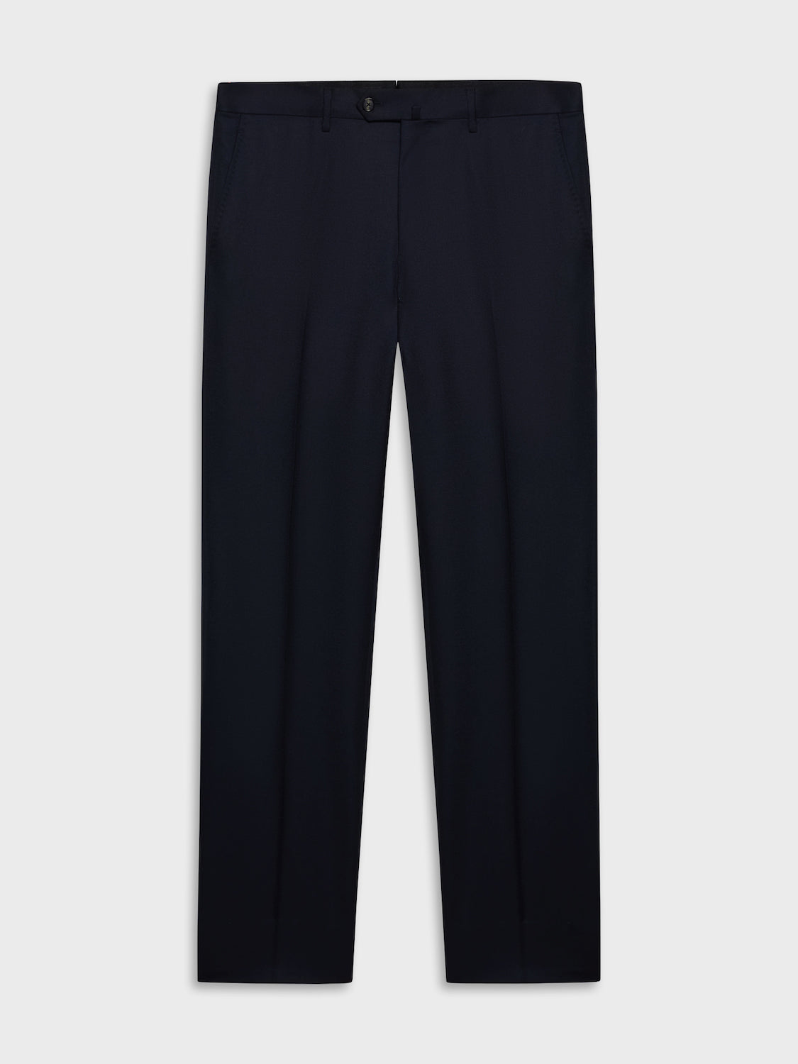 Caruso Menswear Abbigliamento Uomo Pantaloni Pantalone da giacca in flanella di lana blu look 2